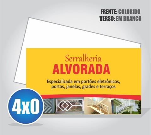 Cartão de Visita - UV Total F/V